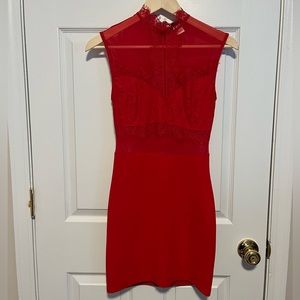 NWT NEVER WORN. RED DRESS